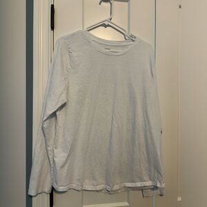 Long Sleeve White Tee
